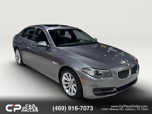 Gray 2014 BMW 535 535i Sedan 4D