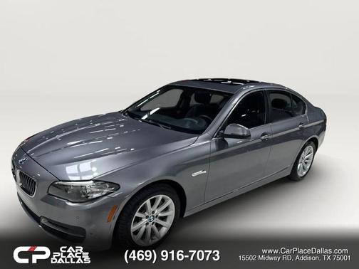 Gray 2014 BMW 535 535i Sedan 4D