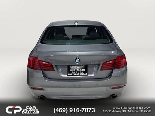 Gray 2014 BMW 535 535i Sedan 4D