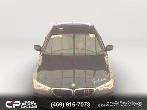 Blue 2018 BMW 530 530i Sedan 4D