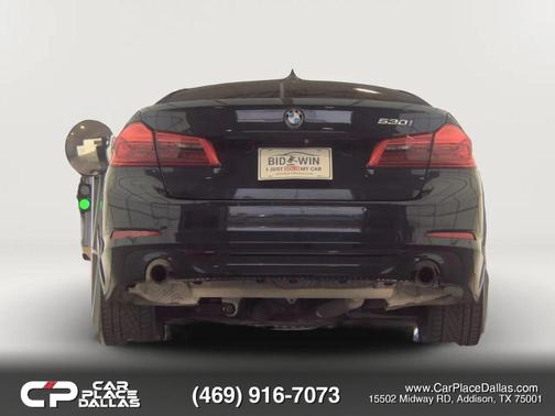 Blue 2018 BMW 530 530i Sedan 4D