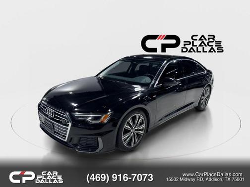 Black 2019 Audi A6 55 Premium Plus