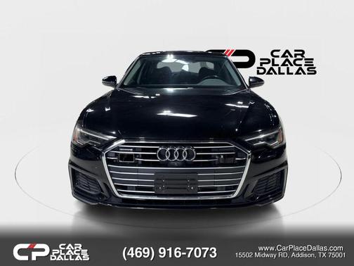 Black 2019 Audi A6 55 Premium Plus