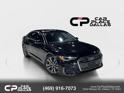 Black 2019 Audi A6 55 Premium Plus