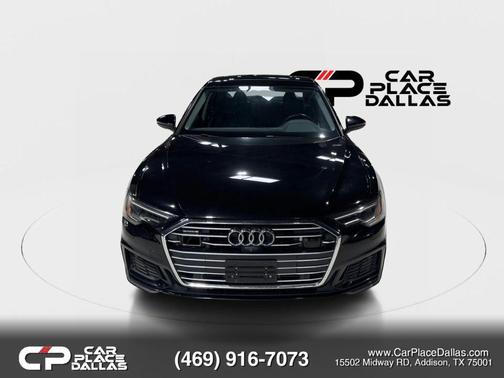 Black 2019 Audi A6 55 Premium Plus