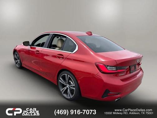 Melbourne Red Metallic 2021 BMW 330 330i Sedan 4D