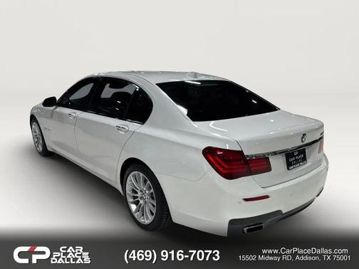 White 2014 BMW 750 Li