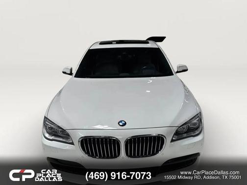 White 2014 BMW 750 Li