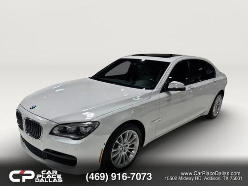 White 2014 BMW 750 Li
