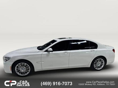 White 2014 BMW 750 Li