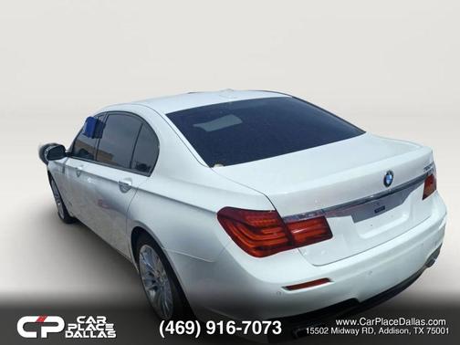 White 2014 BMW 750 Li