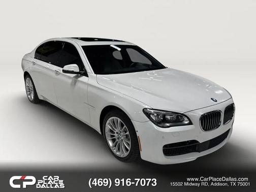 White 2014 BMW 750 Li