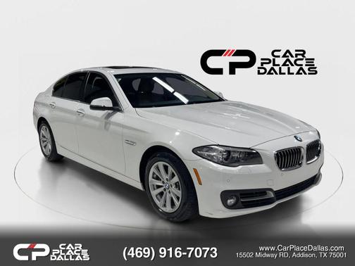 White 2016 BMW 528 528i Sedan 4D
