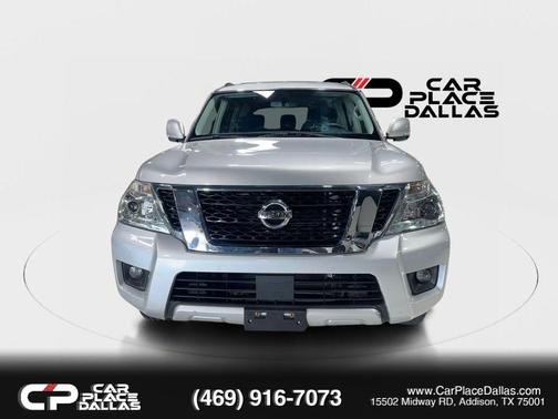 Silver 2018 Nissan Armada SV