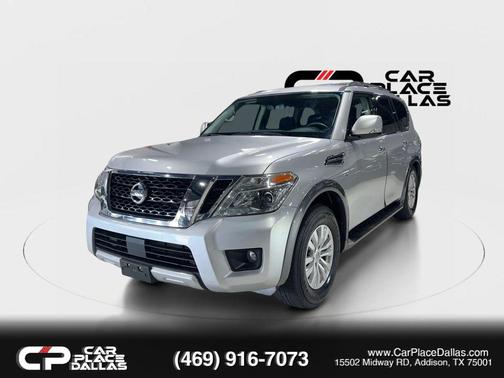 Silver 2018 Nissan Armada SV