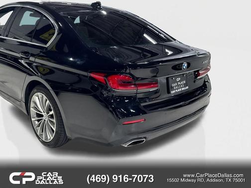Black 2023 BMW 530 i