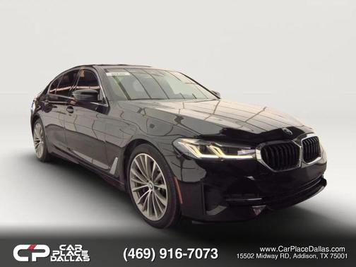 Black 2023 BMW 530 i