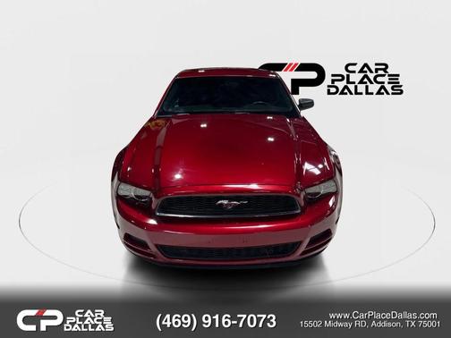 Red 2014 Ford Mustang V6