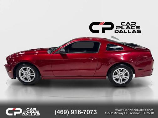 Red 2014 Ford Mustang V6