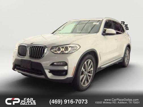 White 2019 BMW X3 sDrive30i
