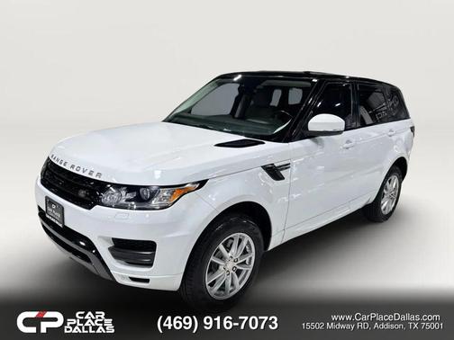 White 2015 Land Rover Range Rover Sport Supercharged SE