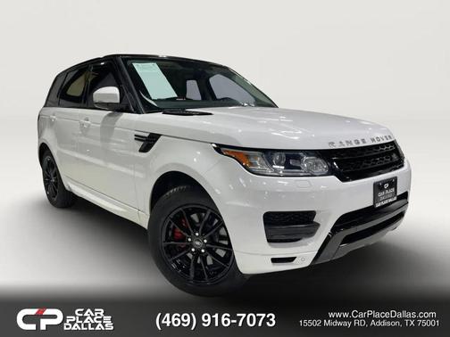 White 2015 Land Rover Range Rover Sport Supercharged SE