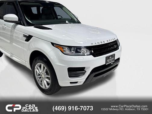 White 2015 Land Rover Range Rover Sport Supercharged SE