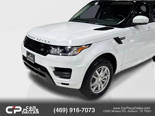 White 2015 Land Rover Range Rover Sport Supercharged SE