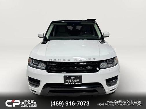 White 2015 Land Rover Range Rover Sport Supercharged SE