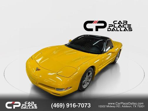 Yellow 2000 Chevrolet Corvette Base