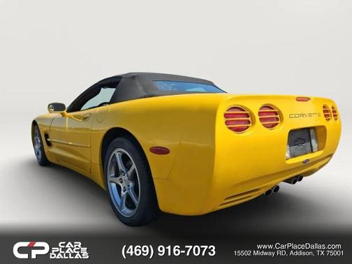 Yellow 2004 Chevrolet Corvette Base