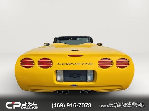 Yellow 2004 Chevrolet Corvette Base