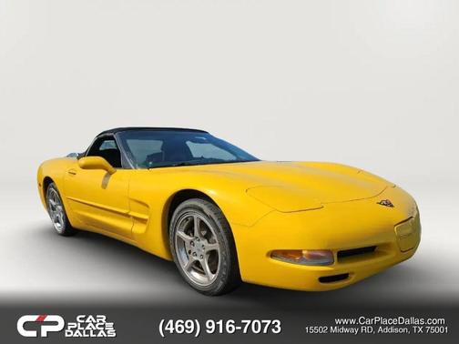 Yellow 2004 Chevrolet Corvette Base