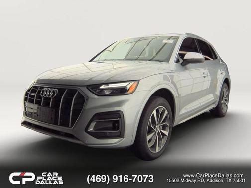 Silver 2021 Audi Q5 45 Premium