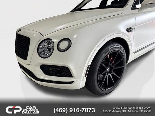 White 2017 Bentley Bentayga W12