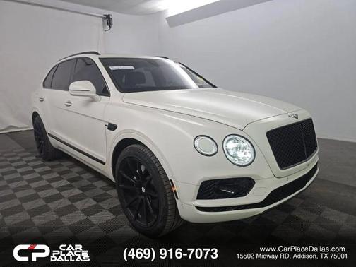 White 2017 Bentley Bentayga W12