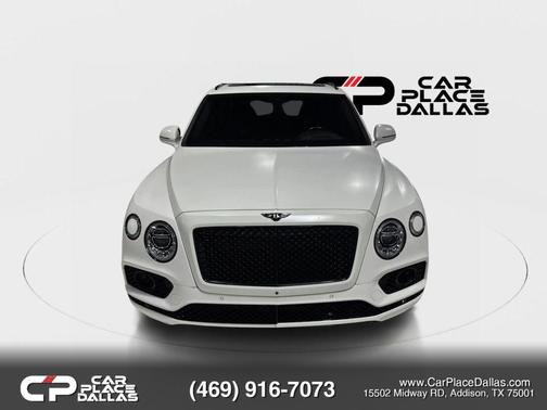 White 2017 Bentley Bentayga W12