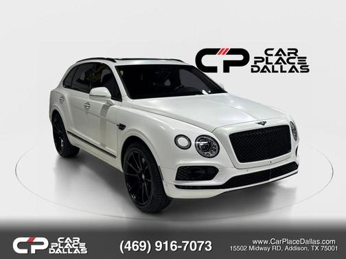 White 2017 Bentley Bentayga W12