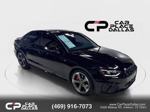 Mythos Black Metallic 2023 Audi A4 45 S line Premium Plus