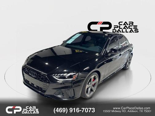 Mythos Black Metallic 2023 Audi A4 45 S line Premium Plus