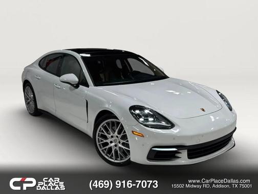 White 2019 Porsche Panamera Sedan 4D