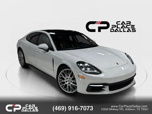 White 2019 Porsche Panamera Sedan 4D