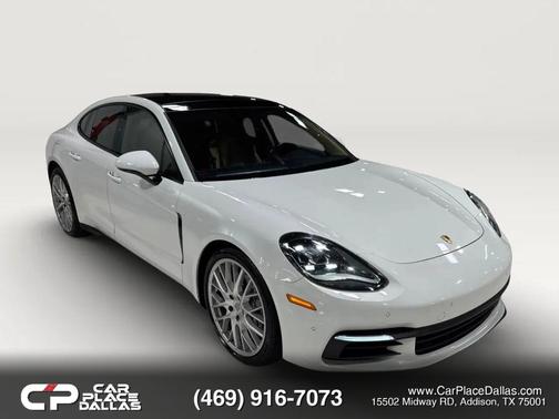 White 2019 Porsche Panamera Sedan 4D