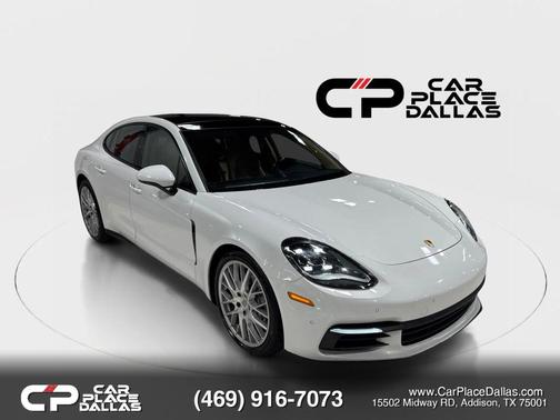 White 2019 Porsche Panamera Sedan 4D