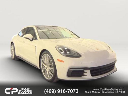 White 2019 Porsche Panamera Sedan 4D