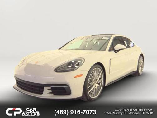 White 2019 Porsche Panamera Sedan 4D