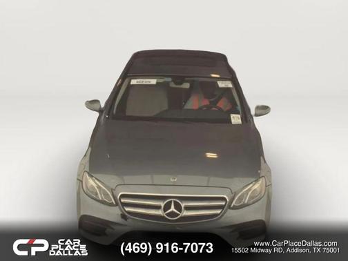 Gray 2018 Mercedes-Benz E-Class E 300 Sedan 4D