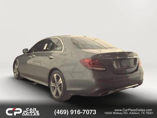 Gray 2018 Mercedes-Benz E-Class E 300 Sedan 4D