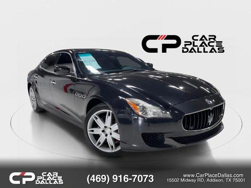 Black 2015 Maserati Quattroporte S Q4