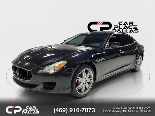 Black 2015 Maserati Quattroporte S Q4